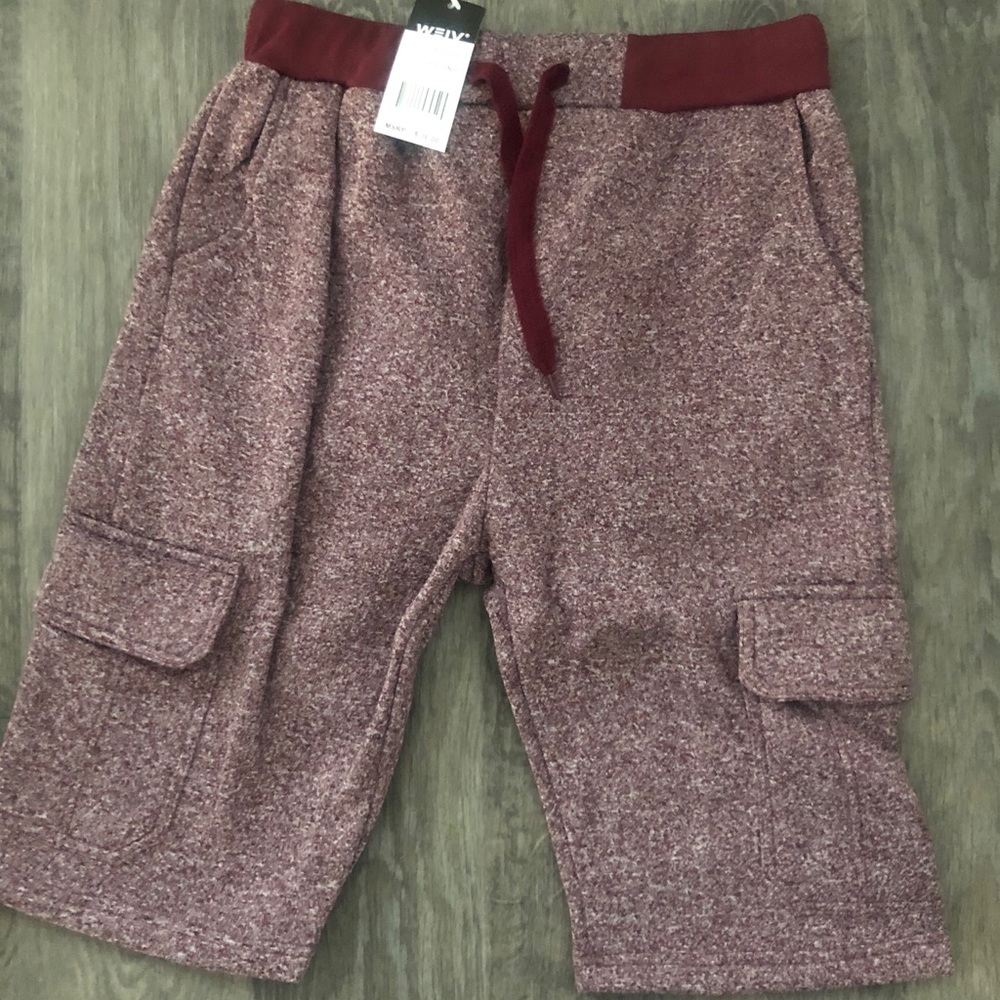 Men’s Fleece Cargo Shorts